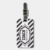 Sport Coach Bagagelabel (Voorkant verticaal)