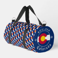 Colorado Drapeau sac, voyage, sac de gym, Colorado