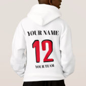 Sport customisé Nom icône ou indicateur (Dos)