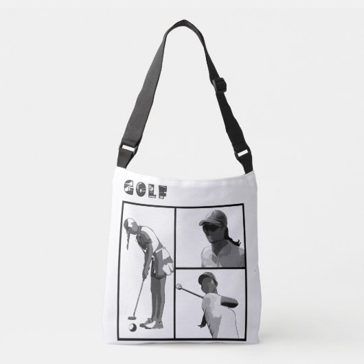 Sport Dames golf Crossbody Tas (Voorkant)