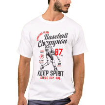 Sport de baseball T-shirt design