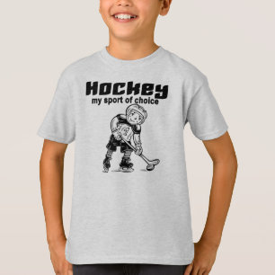 Sport d'hockey des T-shirts et des cadeaux bien