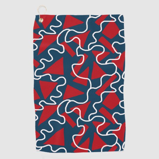  sport Draag Golfhanddoek (Voorkant)