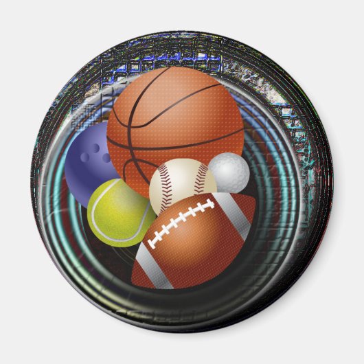 Sport Fan Magneet (Voorkant)