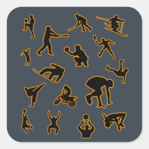 Sport Fanatische stickers