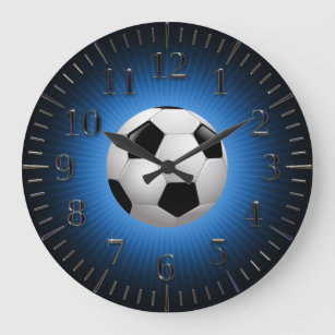 Sport Football   Football Moderne Mur Horloge