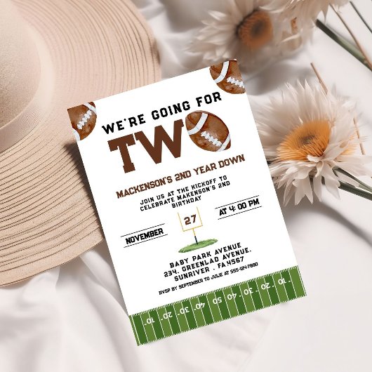 Sport Football  Second Birthday 2nd year Down Kaart