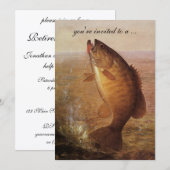 sport Gevist, Largemouth Bass Retirement Kaart (Voorkant / Achterkant)