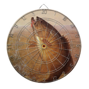  sport Gevist, Largemouth bruine basvis Dartbord