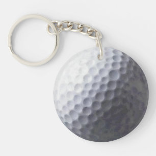 Sport, Golf Ball Zipper-pull, ID-Label Sleutelhanger
