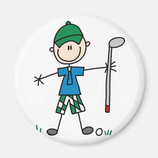 Sport Golf Magneet (Voorkant)