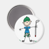 Sport Golf Magnet (Recto/Verso)