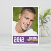 Sport Guy Photographie Invitation de la fête de gr (Debout devant)