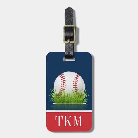 Sport - Honkbal Bagagelabel (Voorkant verticaal)