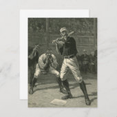  sport, honkbalspelers van Thulstrup (Voorkant / Achterkant)