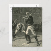 sport, honkbalspelers van Thulstrup Briefkaart (Voorkant / Achterkant)