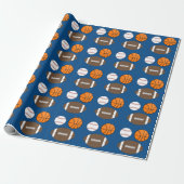Sport inpakpapier (Uitgerold)