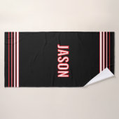 Sport inspired gym and court towel (Serviette de bain)