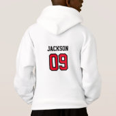 Sport Jersey avec nom, numéro ou âge d'anniversair (Dos)