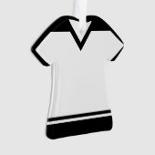 Sport Jersey Naam & Nummer Ornament Sjabloon (voorkant)