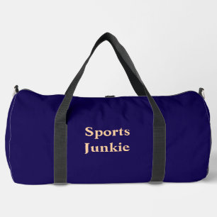 Sport Junkie Navy Blauw Plunjezak