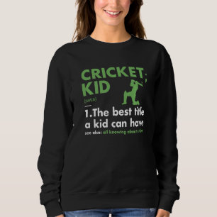 Sport Kind Definitie Cricket Premium Trui