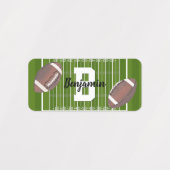 Sport: Kinder kleding Labels (Design 1)