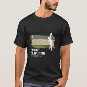 Sport klimmen Oezbekistan klimmer boutsklimmen T-shirt