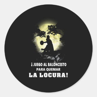 Sport Lover | Basketball Man Lover Ronde Sticker