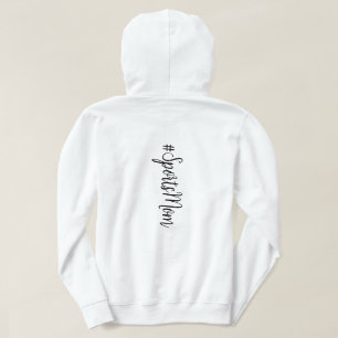 Sport mama sweatshirt, neem kinder mee naar sport hoodie