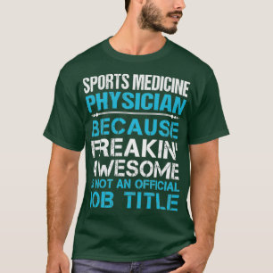 Sport Medicine Arts die Geweldige baanGif vrijmake T-shirt