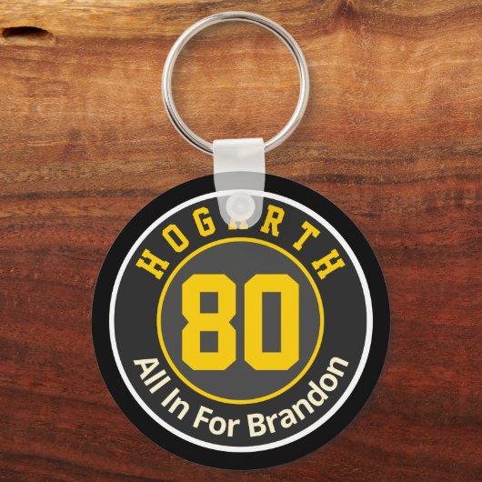 Sport Memorial Team Sleutelhanger (Voorkant)