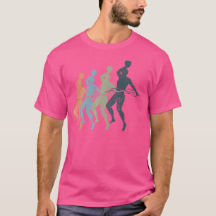 Sport Mom Dad Silhouette - waterpolo T-shirt