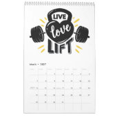 Sport Motivatie Kalender (Mar 2027)