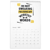 Sport Motivatie Kalender (Jan 2027)