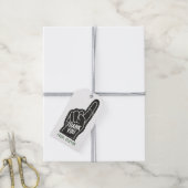 Sport Nummer 1 Fan Bedankkaart Cadeaulabel (Met Touw)