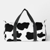 Sport Potaches de vache noir et blanc sac à double motif (Recto)
