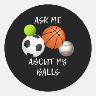 Sport Ronde Sticker