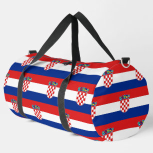 Sport Sac à bandoulière imprimé drapeau de la Croatie