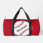 Sport Sac à duffel de conception de base-ball (Verso)