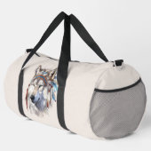 Sport Sac à duffel de loup amérindien (Coin droit)