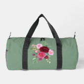 Sport Sac à duffel vert de couleur vert mignonne (Verso)