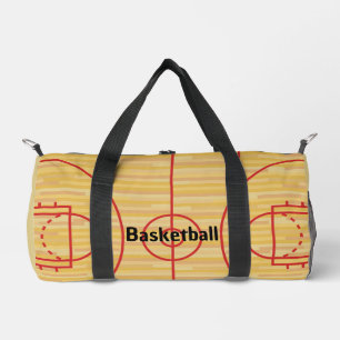 Sport Sac à duffet de conception de terrain de basket