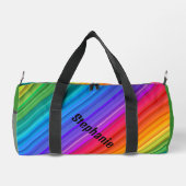 Sport Sac de conception Diagonal Rainbow Stripes (Verso)