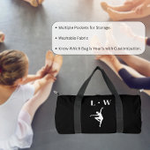Sport Sac de danse - Duffle de danseur monogramme person
