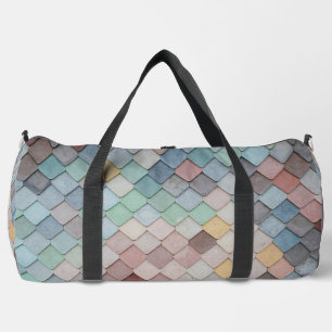 Sport Sac de luxe géométrique pastel mosaïque