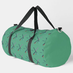 Sport Sac de voyage à motif de tapis d'aéroport vintage