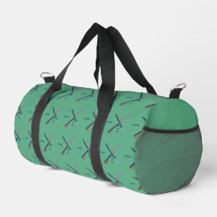 Sport Sac de voyage à motif de tapis d'aéroport vintage