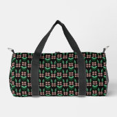 Sport Sac de voyage botanique Emerald & Blush (Recto)
