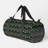 Sport Sac de voyage botanique Emerald & Blush (Coin droit)